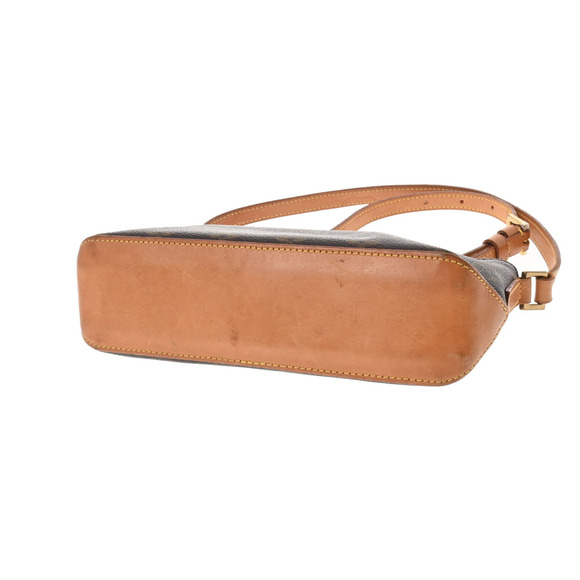 LOUIS VUITTON Monogram Trotter Brown Canvas Shoulder Bag - Picture 8 of 9